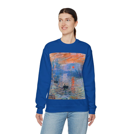 Sunrise by Claude Monet Heavy Blend™ Crewneck Sweatshirt
