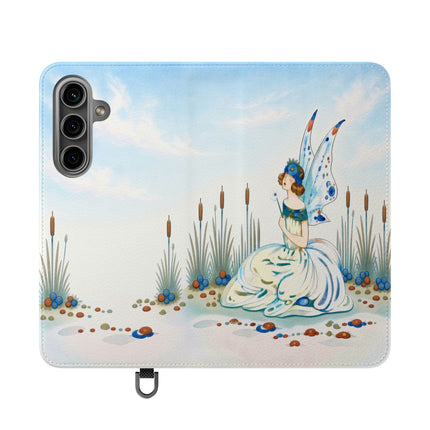 🧚🦋 The Jeweled Wing Fairy Flip Case – Art Deco Fairy Fantasy
