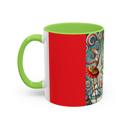 Christmas Ballet of the Absurd Colorful Mugs (11oz, 15oz)