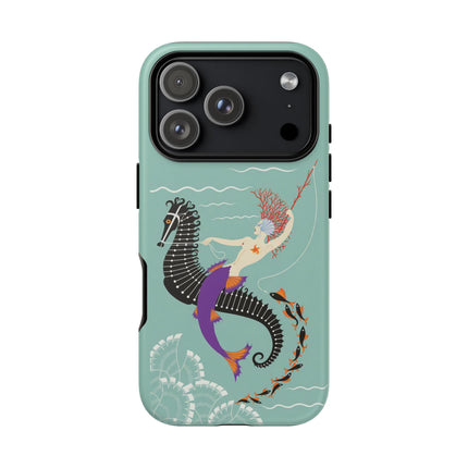 Mermaid on Seahorse Phone Case – Mythic Ocean Grace