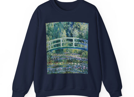Water Lilies and Japanese Bridge by Claude Monet Heavy Blend™ Crewneck Sweatshirt