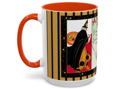 A Starry Halloween Colorful Mugs (11oz, 15oz)