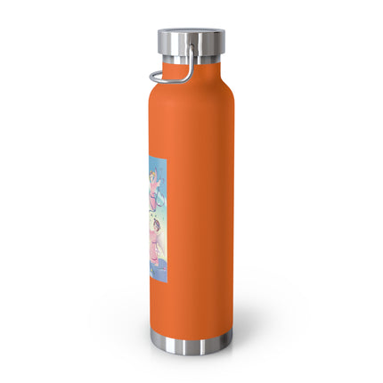 Angelic Revelry Copper Vacuum Insulated Bottle, 22oz