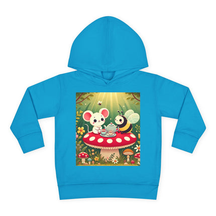 Tea Time Friends Toddler Pullover Fleece Hoodie