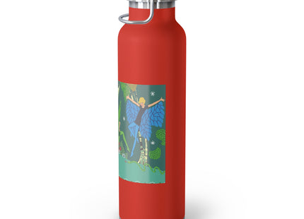 Enchanting Fairies of A Midsummer Night's Dream Copper Vacuum Insulated Bottle, 22oz