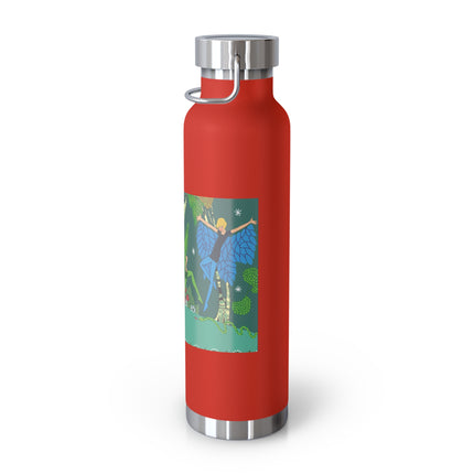 Enchanting Fairies of A Midsummer Night's Dream Copper Vacuum Insulated Bottle, 22oz