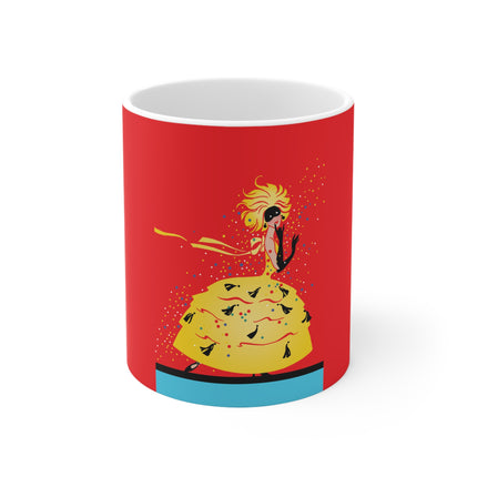Dancing Through Time Ceramic Mug 11oz