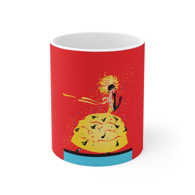 Dancing Through Time Ceramic Mug 11oz
