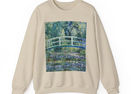 Water Lilies and Japanese Bridge by Claude Monet Heavy Blend™ Crewneck Sweatshirt