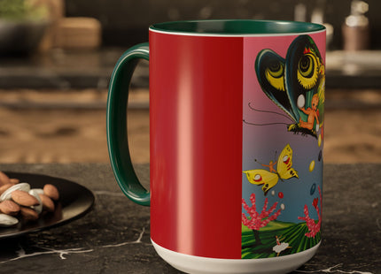 Flight Of Easter Delight Colorful Mugs (11oz, 15oz)