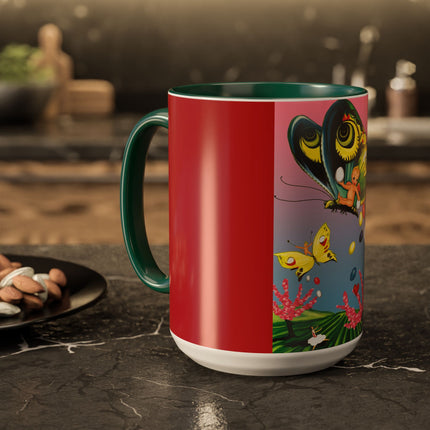 Flight Of Easter Delight Colorful Mugs (11oz, 15oz)