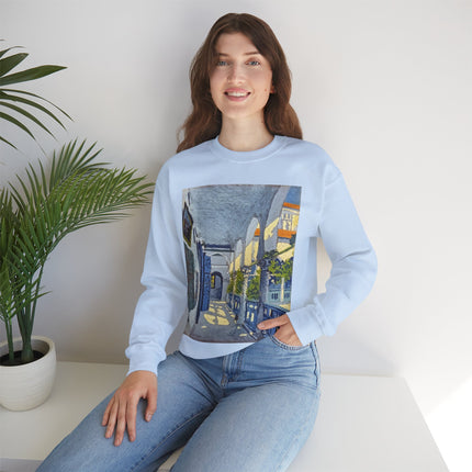 Gallery of a Moroccan Riad by George Gaudion Heavy Blend™ Crewneck Sweatshirt