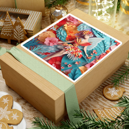 Hibiscus Fairy Kiss-Cut Stickers (4 Sizes)