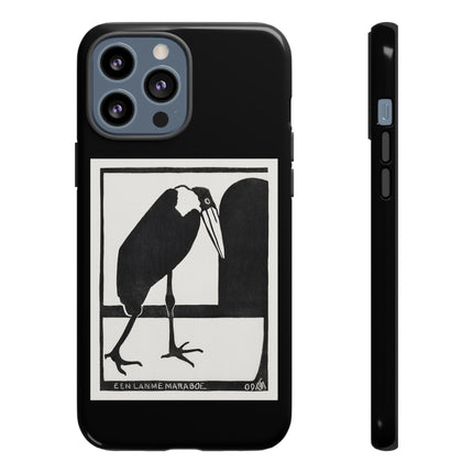 A Lame Marabou by Samuel Jessurun de Mesquita Phone Cases