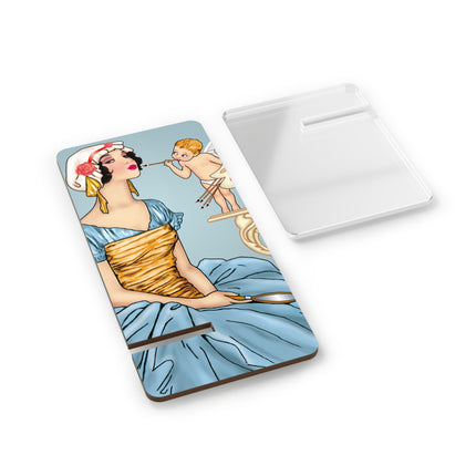 The Enchanting Painter: A Fairy's Artistic Touch Mobile Display Stand for Smartphones