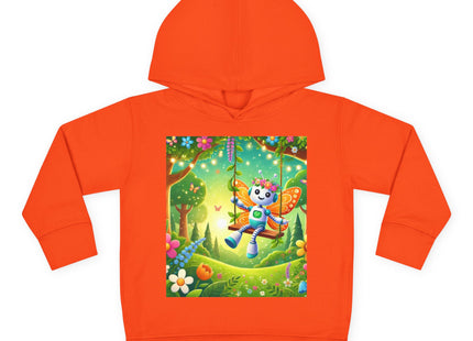 Robot Fairy Toddler Pullover Fleece Hoodie