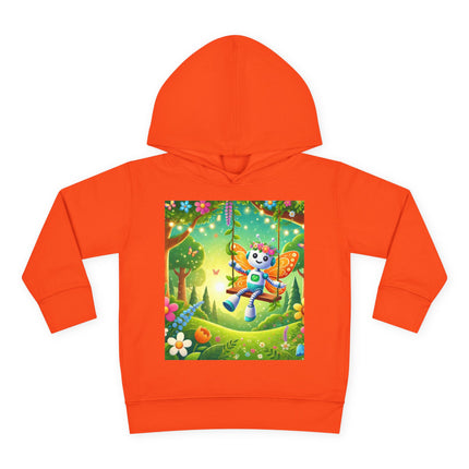 Robot Fairy Toddler Pullover Fleece Hoodie