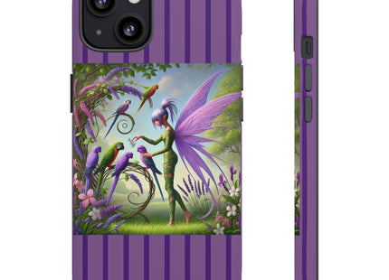 Lavender-Winged Fairy Phone Cases