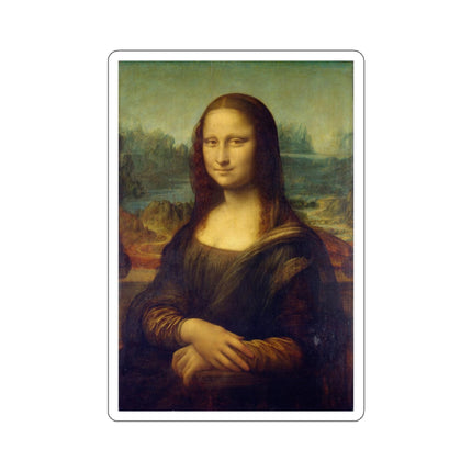 Mona Lisa by Leonardo da Vinci Kiss-Cut Stickers (4 Sizes)