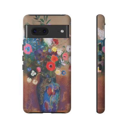 Bouquet of Flowers by Odilon Redon Phone Cases