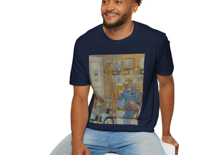 The Skeleton Painter by James Ensor Softstyle T-Shirt
