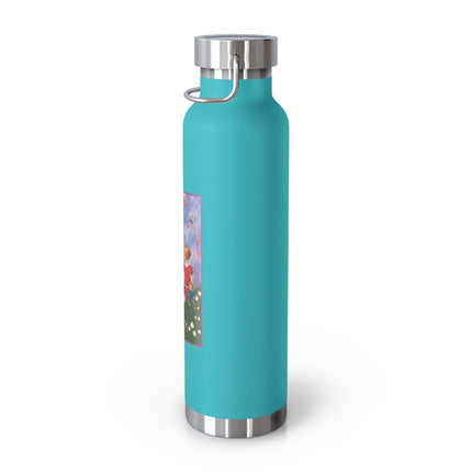 Whimsical Moments Copper Vacuum Insulated Bottle, 22 oz