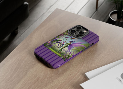 Lavender-Winged Fairy Phone Cases