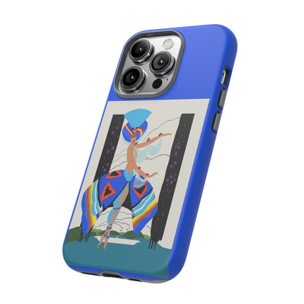 Exotic Dancer Phone Case – Vibrant Performance & Art Deco Flair