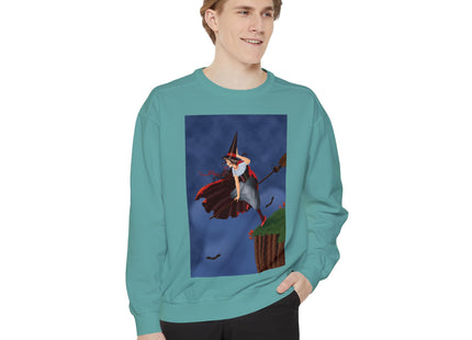 The Enchanted Witch Unisex Garment-Dyed Sweatshirt