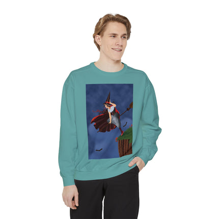 The Enchanted Witch Unisex Garment-Dyed Sweatshirt