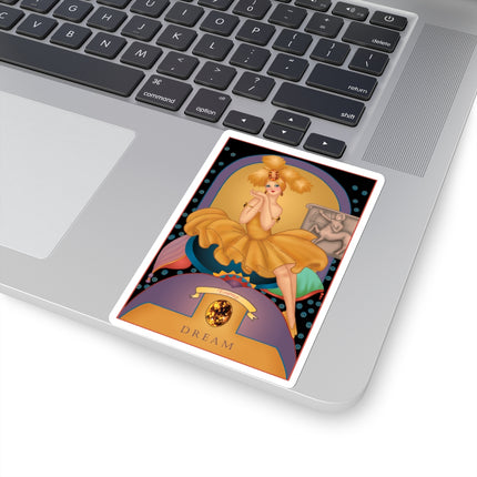 November & Topaz (from the Gem Series) by Sofia Chiostri Kiss-Cut Stickers (4 Sizes)