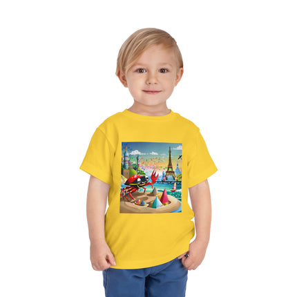 Crab Architect Toddler Short Sleeve Tee