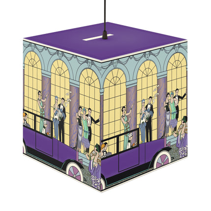 Au Revoir by George Barbier Light Cube Lamp