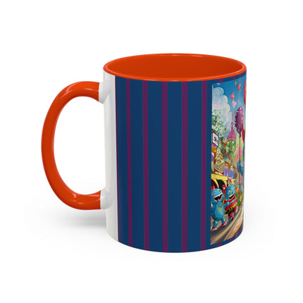 Monster Parade Madness Colorful Mugs (11oz, 15oz)