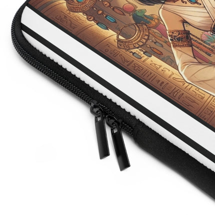 Egyptian Priestess Cats Laptop Sleeve – Temple Guardians & Ancient Grace