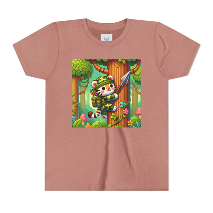 Stealthy Stripes Youth Short Sleeve Tee