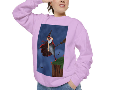The Enchanted Witch Unisex Garment-Dyed Sweatshirt