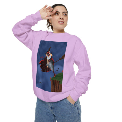 The Enchanted Witch Unisex Garment-Dyed Sweatshirt