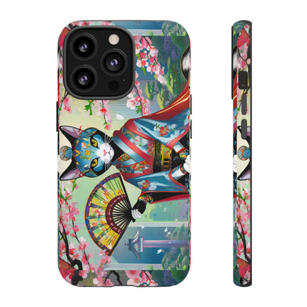Cyberpunk Geisha Phone Cases