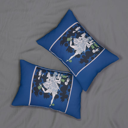 Where is my boy tonight by Ralph Barton Spun Polyester Lumbar Pillow