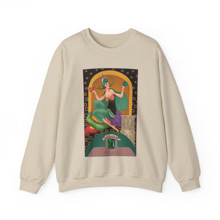 May & Emerald (from the Gem Series) by Sofia Chiostri Heavy Blend™ Crewneck Sweatshirt