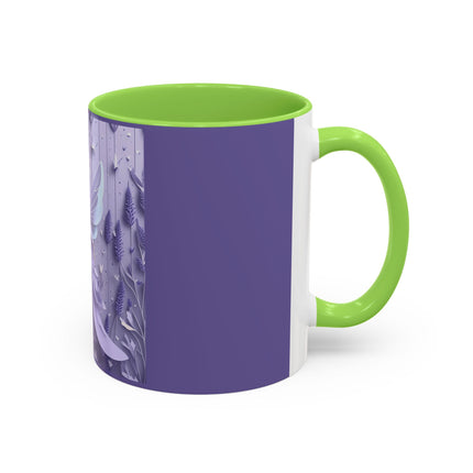 Lavender Fairy Colorful Mugs (11oz, 15oz)