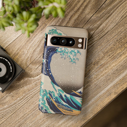 The Great Wave off Kanagawa by Katsushika Hokusai Phone Cases