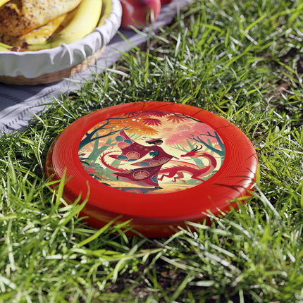 Dragon Fairy’s Dance Wham-O Frisbee – Graceful Flames & Maple Magic