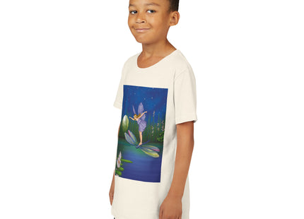Fairy on a Dragonfly by Ida Rentoul Outhwaite Youth Short Sleeve Tee
