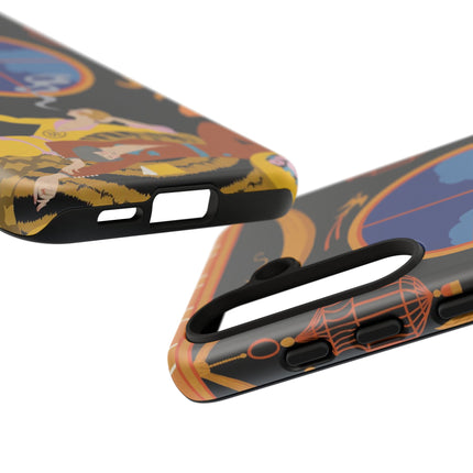 Art Deco Lounge Phone Case – Opulent Smoke & Timeless Glamour