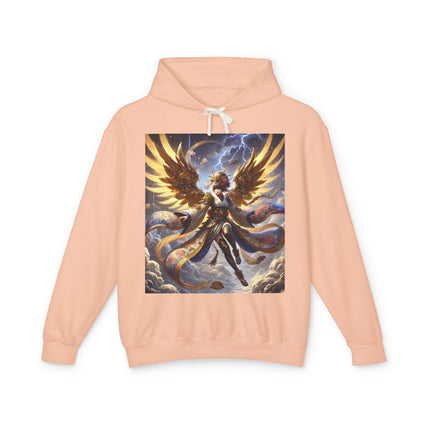 Valkyrie Descending Through Storm Hoodie