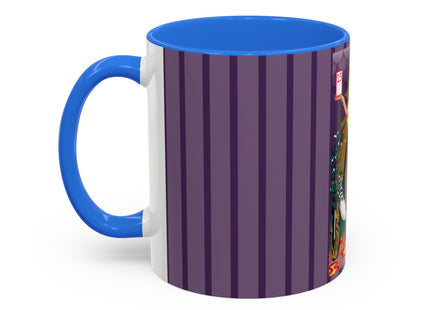 Countdown to Christmas Elegance Colorful Mugs (11oz, 15oz)