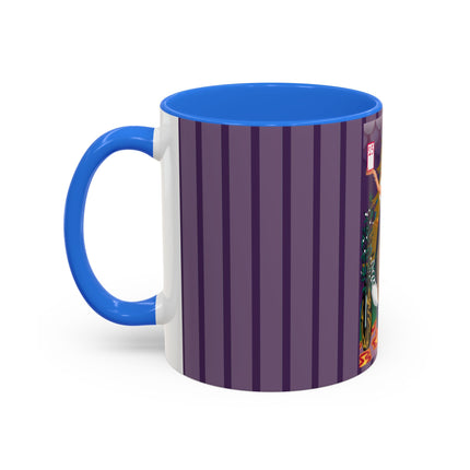 Countdown to Christmas Elegance Colorful Mugs (11oz, 15oz)