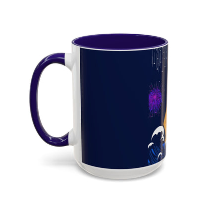 Liberty's Triumph Colorful Mugs – Art Deco Glory & Triumphant Spirit